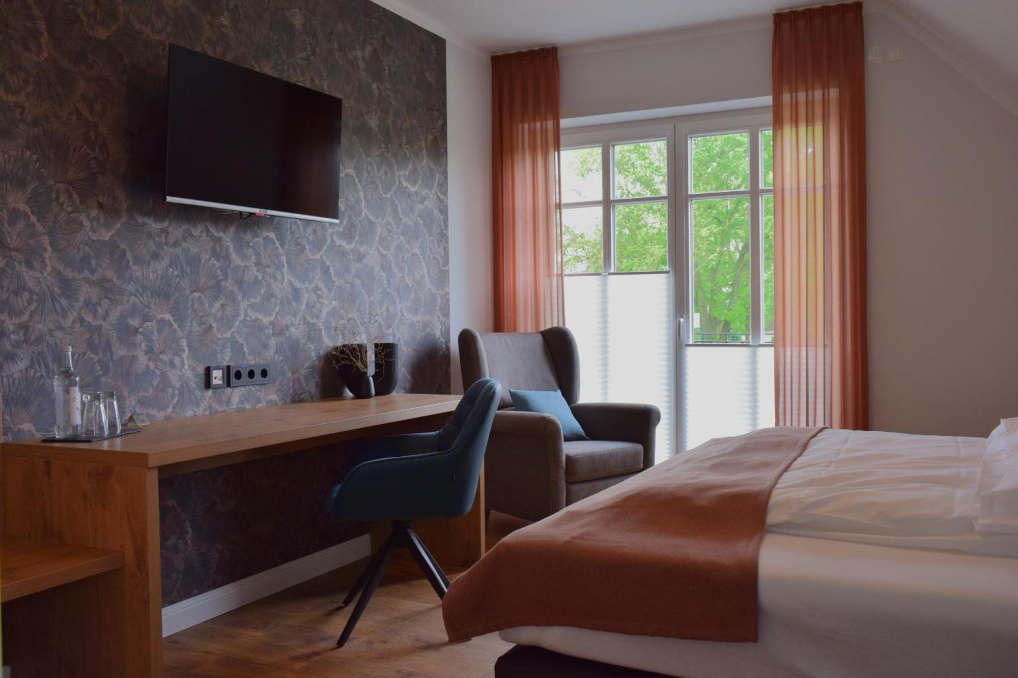 DZ/EZ Lodberger Scheunencafe Loningen Zimmer foto