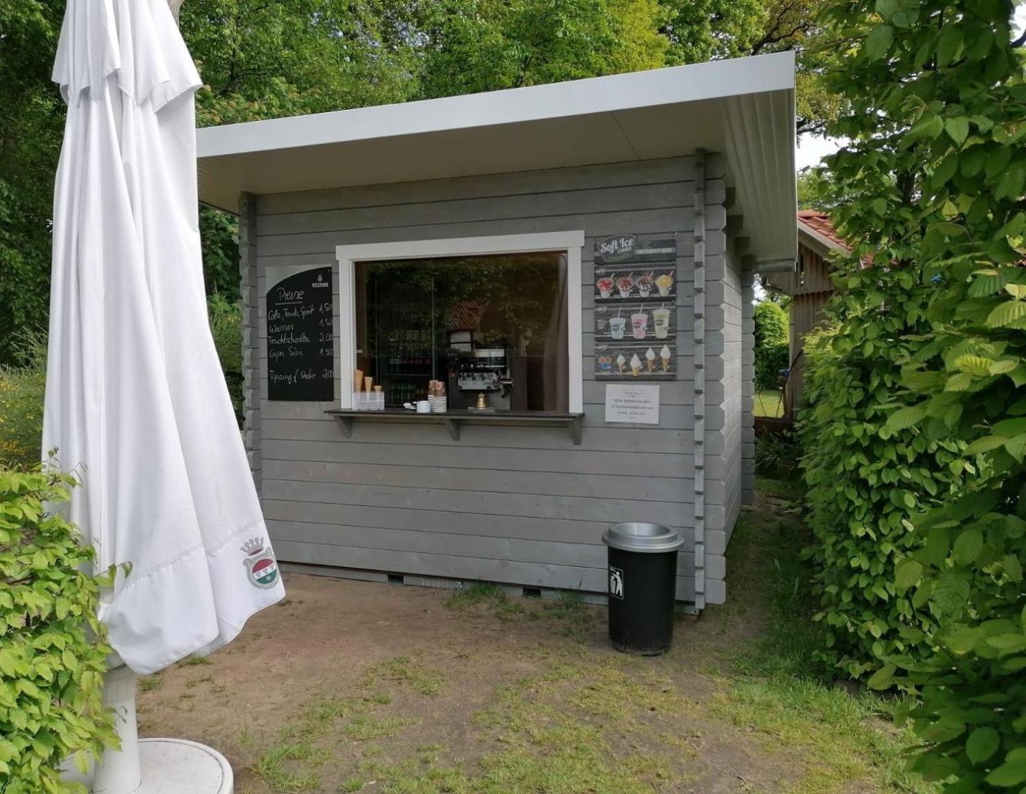 DZ/EZ Lodberger Scheunencafe Loningen Exterior foto